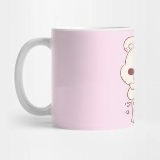 Osito Bongo, Ama el Amor no6 Blanco y Cafe Mug